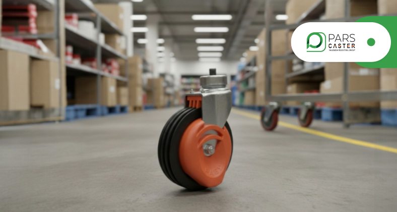 چرخ ترولی با کیفیت